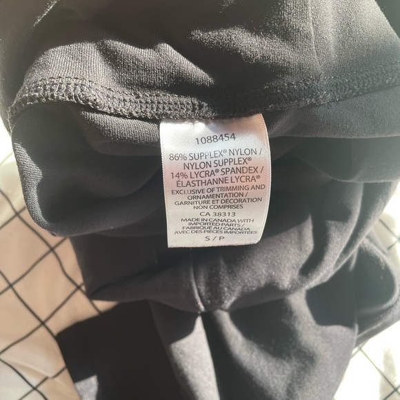 Black Crop Leggings!! (Never worn) - Picture 6 of 6